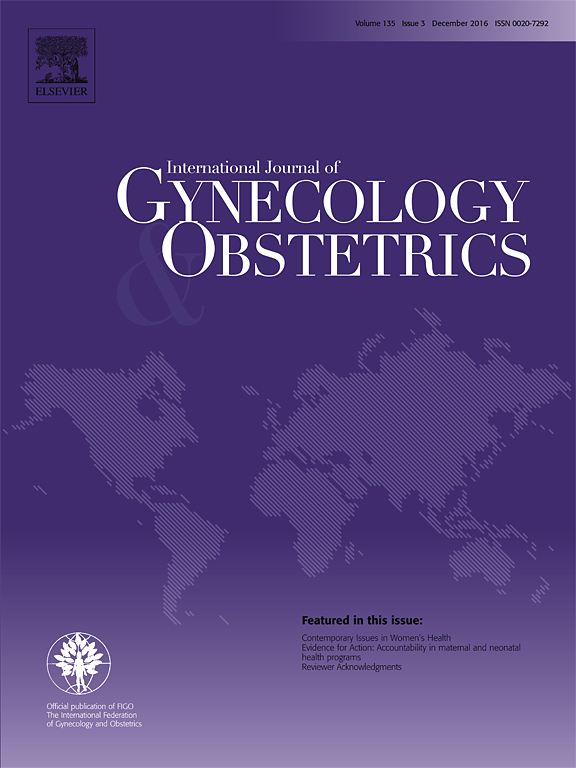 Go to journal home page - International Journal of Gynecology & Obstetrics